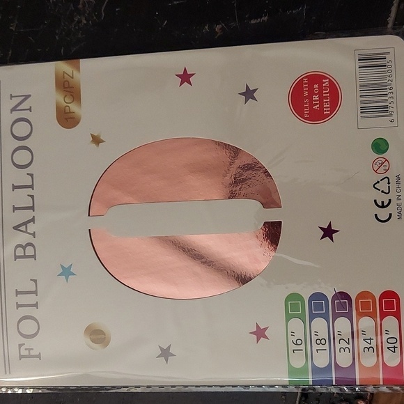 80 Rose Gold 32in Balloons and Gold Happy Birthday Cake Topper - Picture 4 of 6